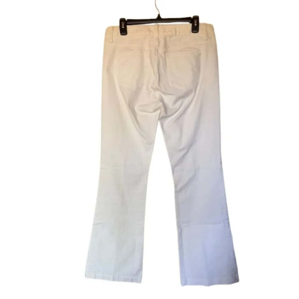 Gap 1969 Long & Lean White Jeans Women's 29/8R Bootcut Stretch NWOT - Picture 5 of 8